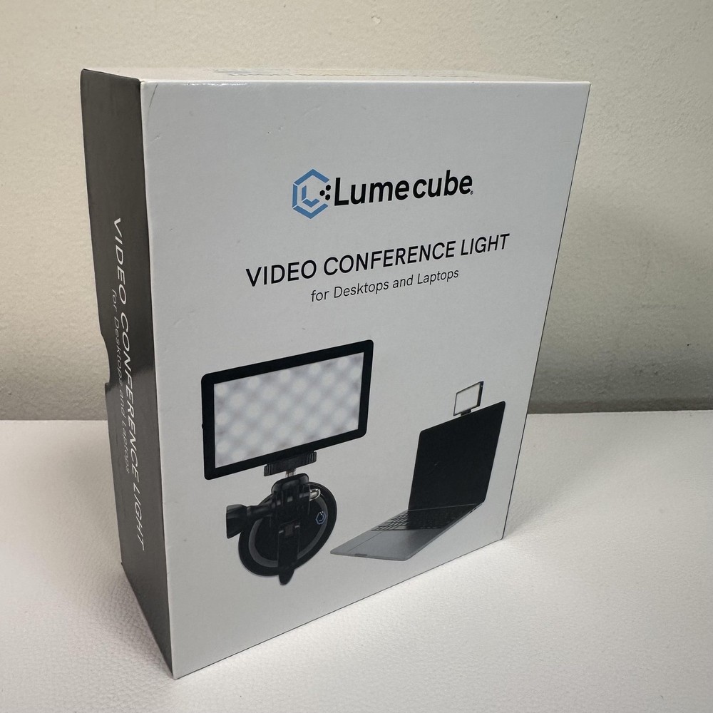 Lume Cube LC-PANELMINI1 Video Conference LED Light Panel Desktop Laptop Black