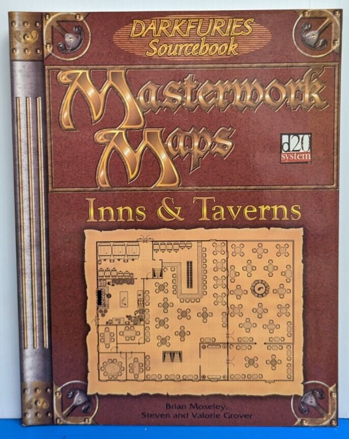 MASTERWORK MAPS STRONGHOLDS - CHASBIN KEEP - BUCKBRAY TOWER - INNS DARKFURIES