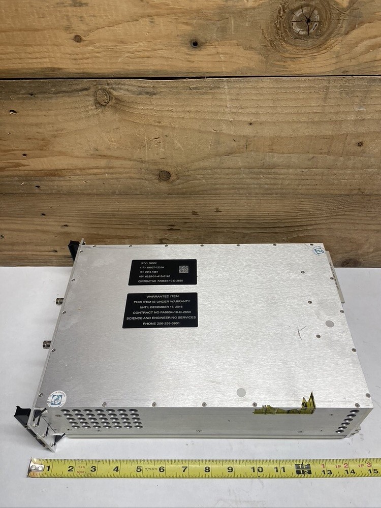 Pulsed Microwave Frequency Counter 1231A Phase Matrix
