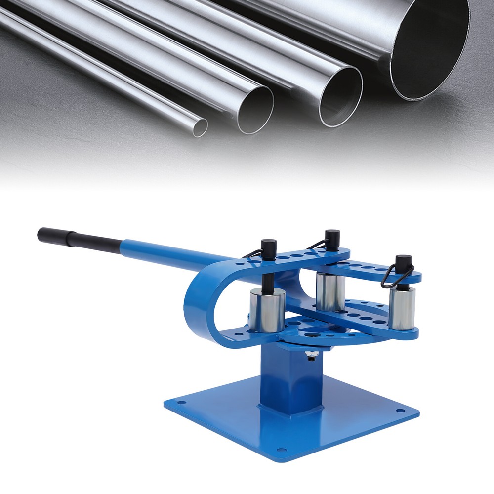 Premium Manual Pipe Bender 1''-3'' with 7 Dies for Versatile Bending