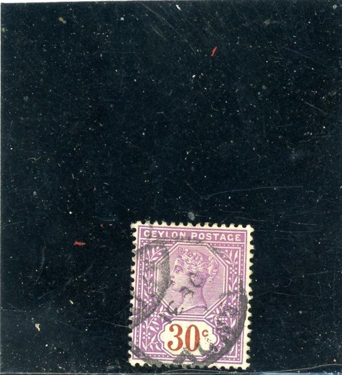 Ceylon 1886 Scott# 140 Canceled (S2)
