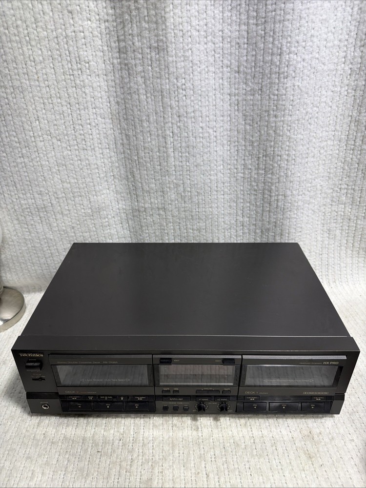 Technics RS-TR355 Double Cassette Player & Recorder Auto Reverse HX PRO -MM9