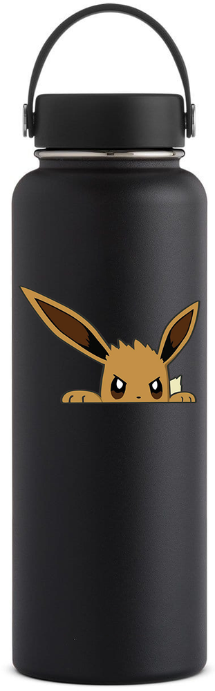 Eevee POKEMON STICKER DECAL -Peeker Peeking- 4 Different Sizes