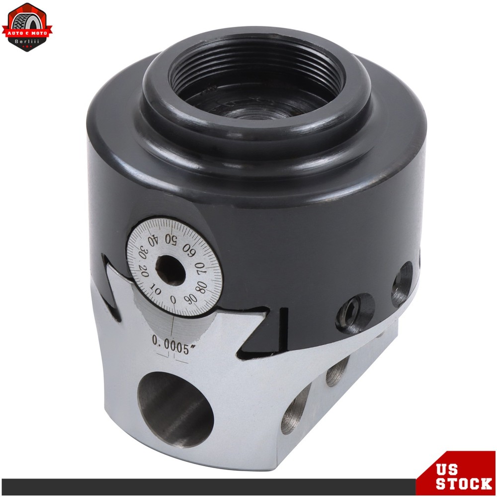 3" High Precision Threaded Boring Head 1-1/2-18" Thread Mount 3/4" Hole Size
