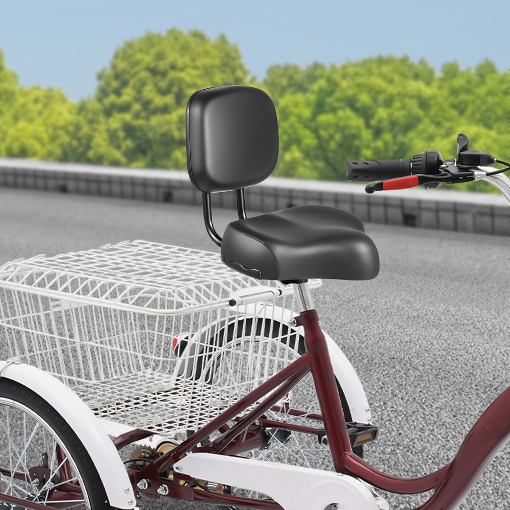 Tricycle saddle all black