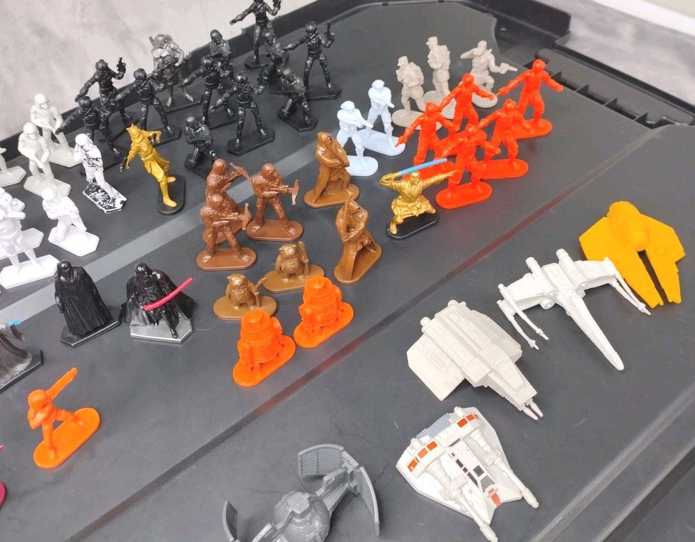 Hasbro Star Wars Command Army Men Figures & Ships 81 Piece