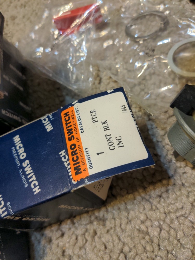 New Honeywell PTSBC213E Micro Switch Kit PTSBC201 PTCE Red