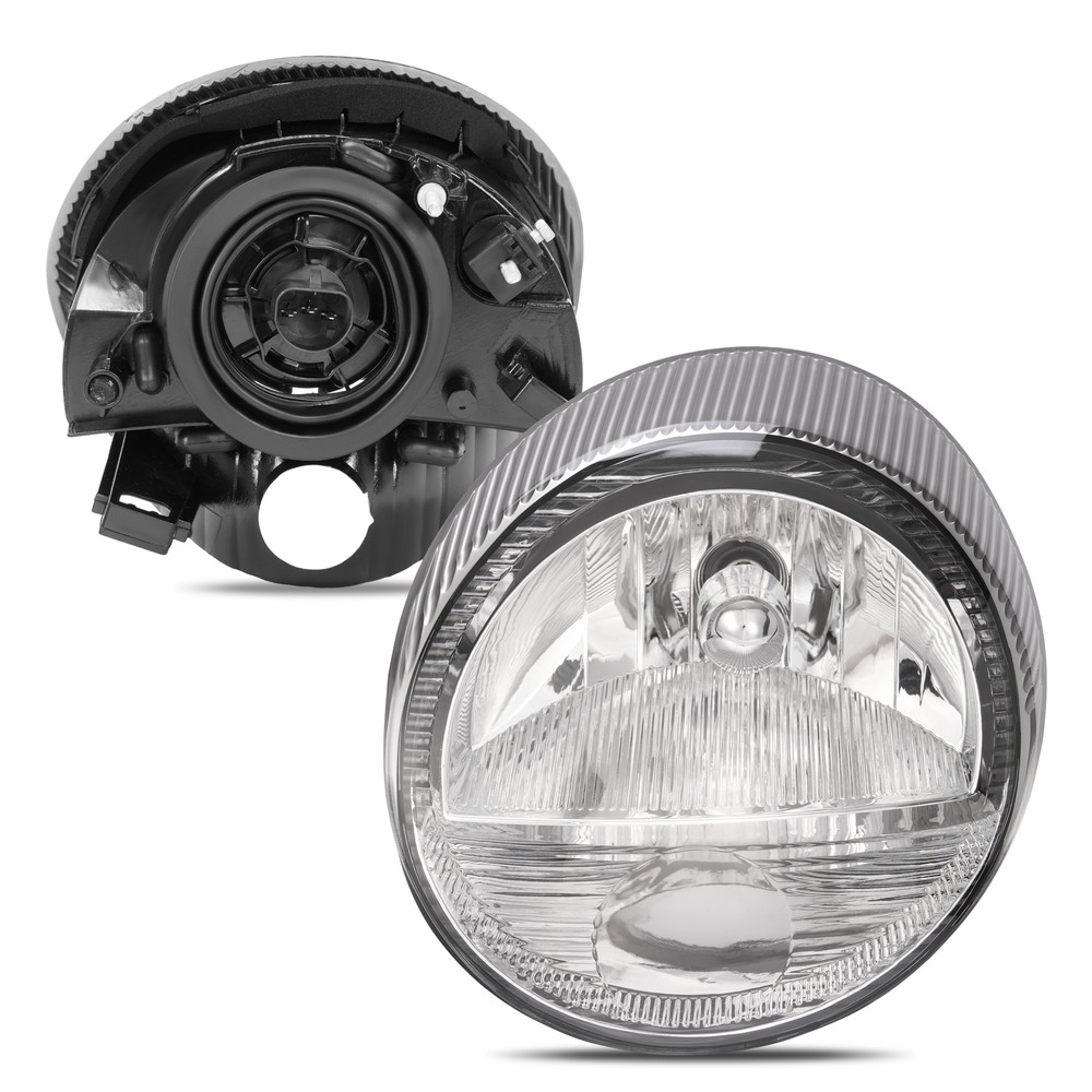 HECASA Halogen Headlights Set Driver & Passenger For Ford Thunderbird 2002-2005