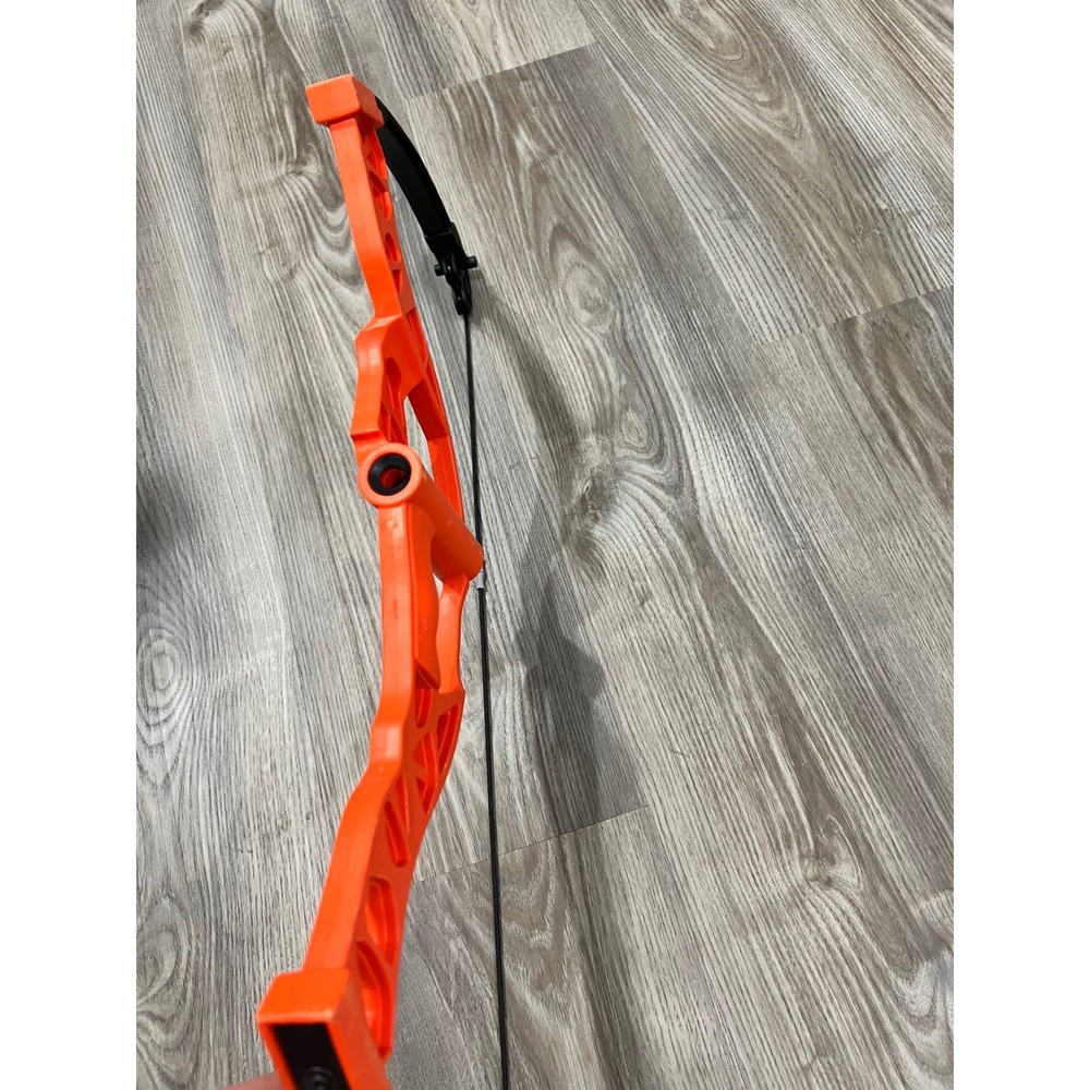 Cabelas Youth Compound Bow Orange Black Right Hand Archery Training Beginner