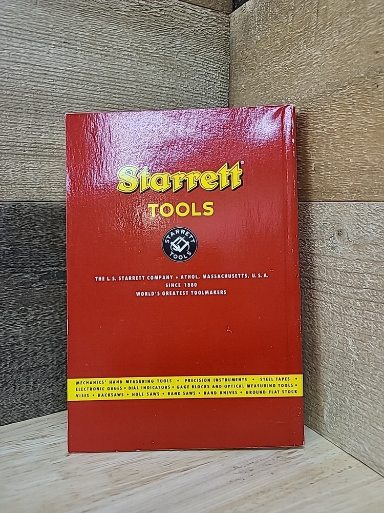 Starett Tools Catalog 27 Fourth Edition Vintage