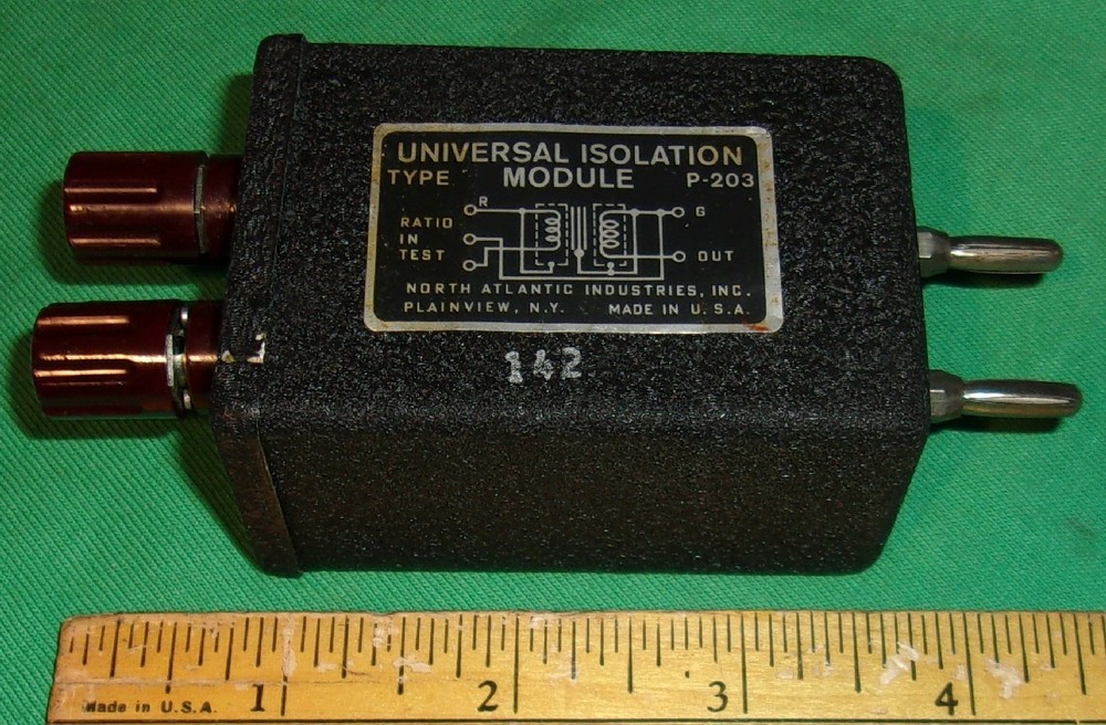 North Atlantic Industries UNIVERSAL ISOLATION MODULE Type P-203