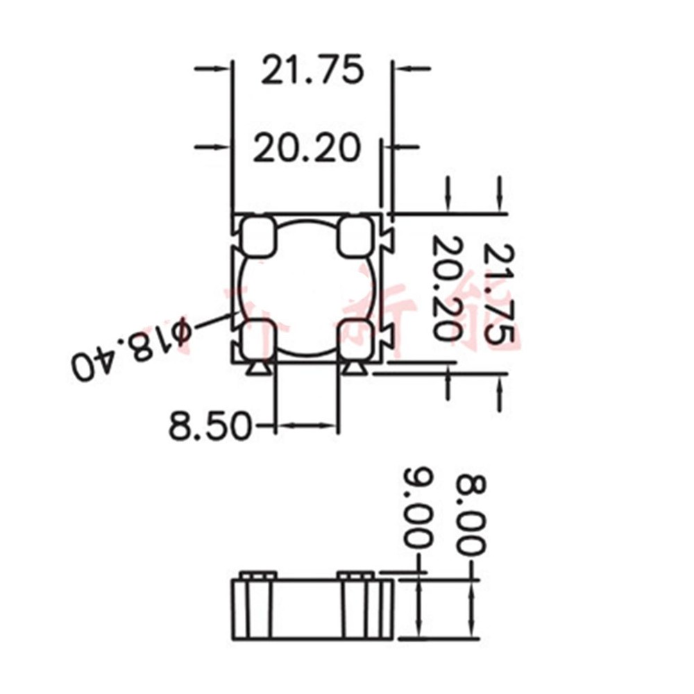 18650 Cylindrical Battery Holder Lithium Batteries Bracket Support 100Pcs/Set E