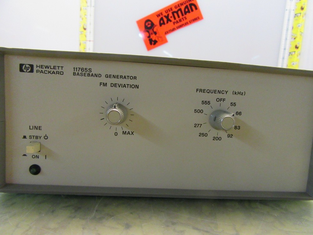 hp 11765s baseband generator fm modulator [4*S-25]