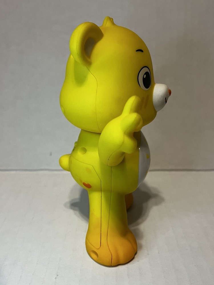 Basic Fun TCFC Care Bear Funshine 5" Poseable Talking Interactive Toy Lights Up