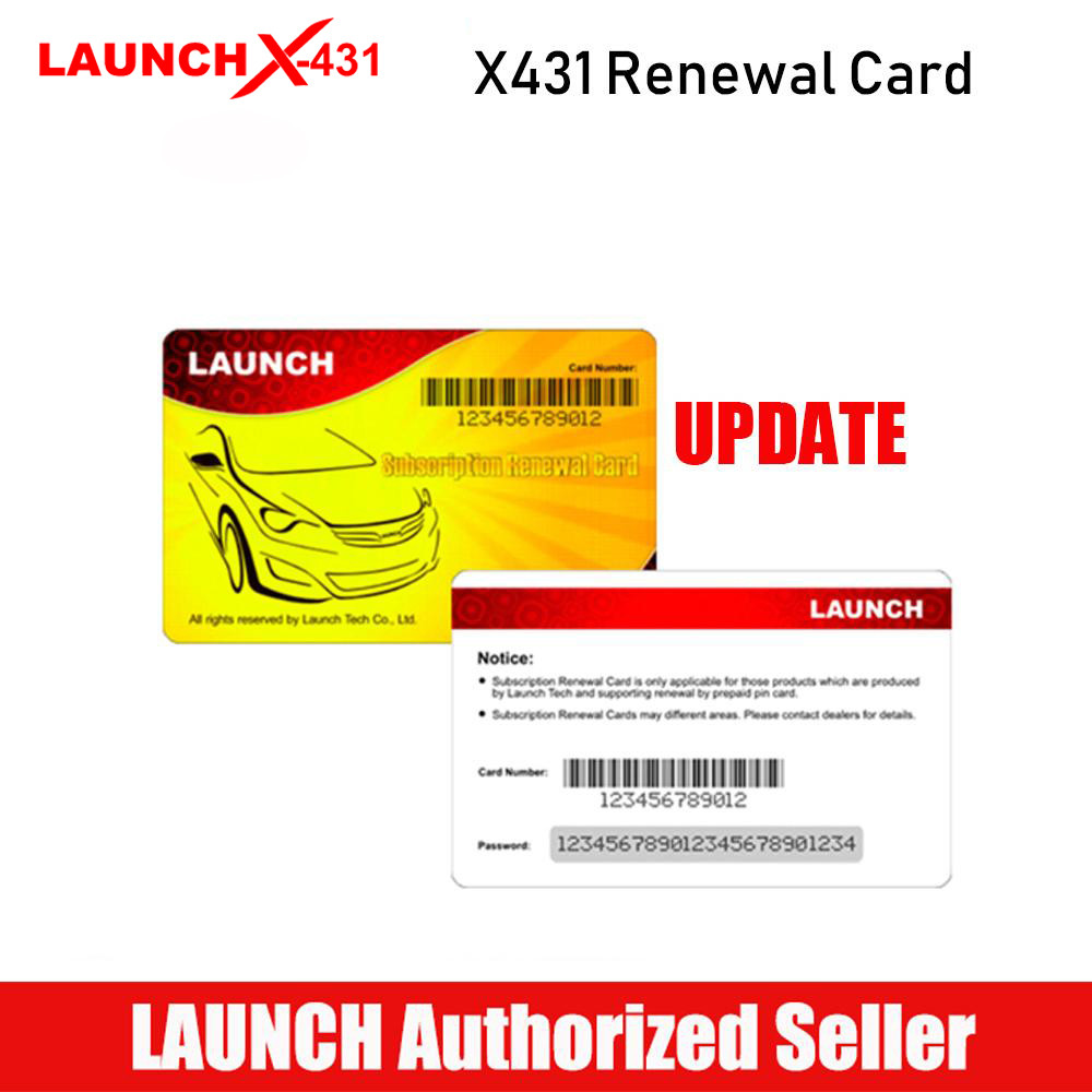 One Year Online Software Update Subscription for LAUNCH CRP TOUCH PRO ELITE