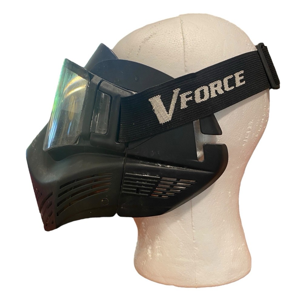 VFORCE Profiler Paintball Mask Black Adjustable USED
