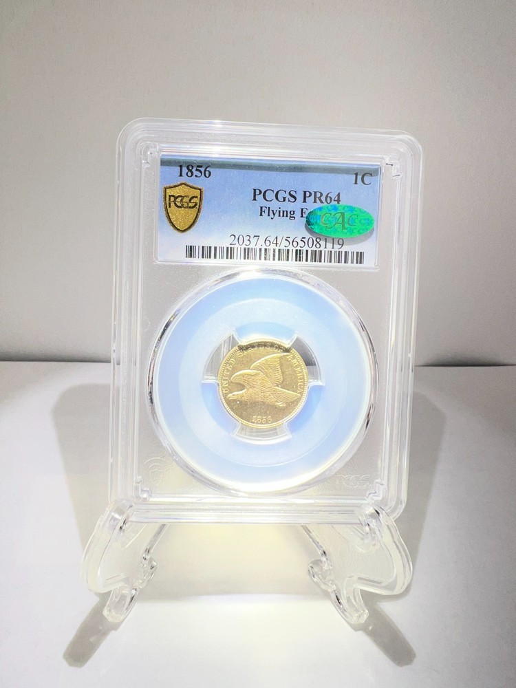1856 Flying Eagle Cent PCGS PR64 With Fresh CAC!!