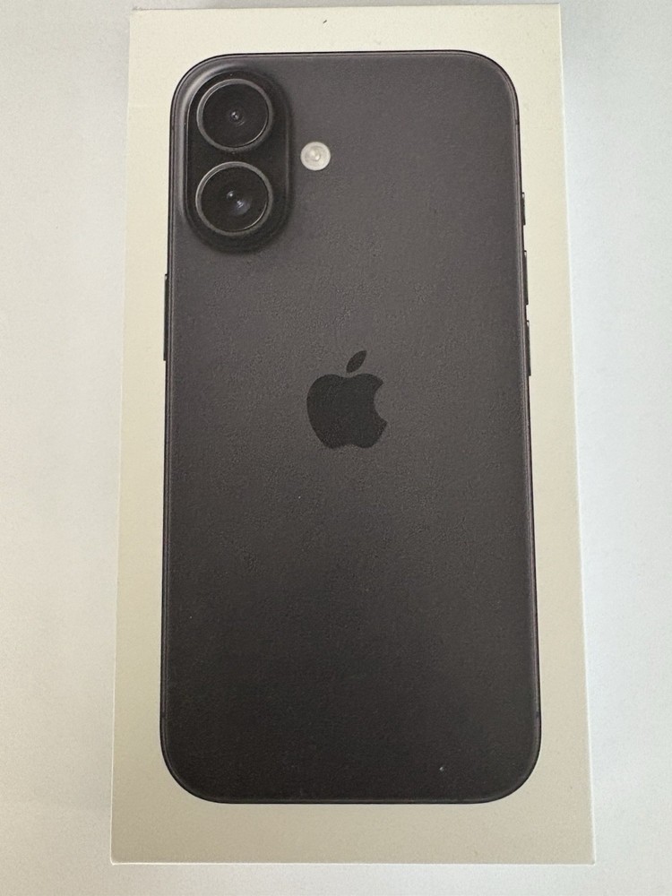 iPhone 16 Black 128gb Box Only