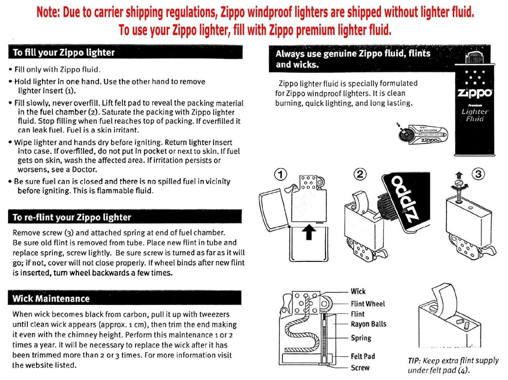 Zippo Lighter - Message Engraved on Backside Leaf Design Windproof Lighter 29587