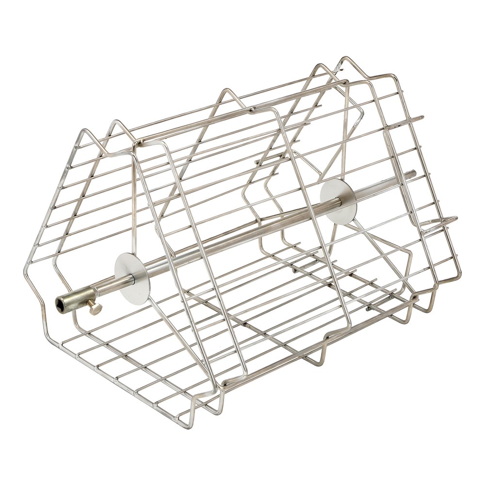 Manual 3 Frame Honey Extractor, Stainless Steel Manual Beekeeping Extraction