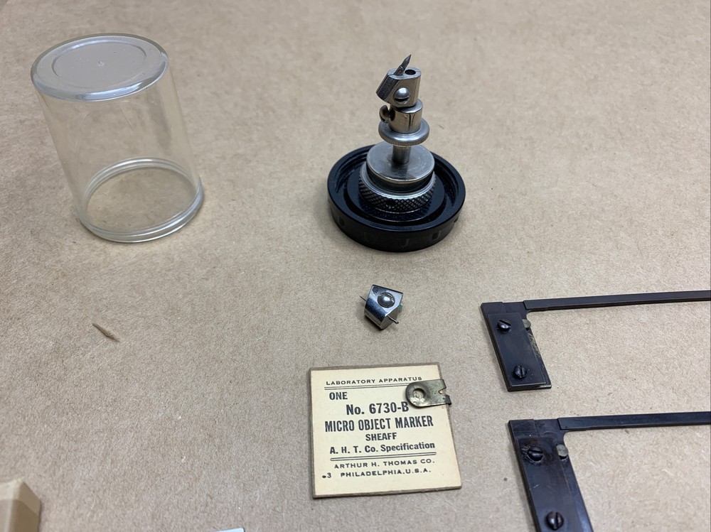 Arthur H. Thomas Company Sheaff Micro Object Marker Etc.