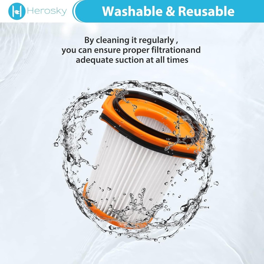 WS642AE Filter Foam Kit for Shark WS642AE Wandvac System Ultra