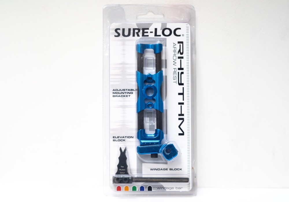 Sure-loc Rhythm Arrow Rest Blue