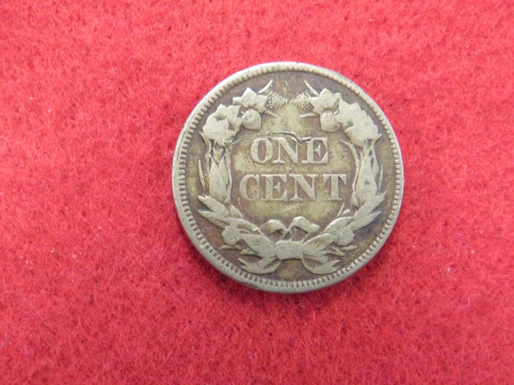 1858 Flying Eagle Cent Penny 1c