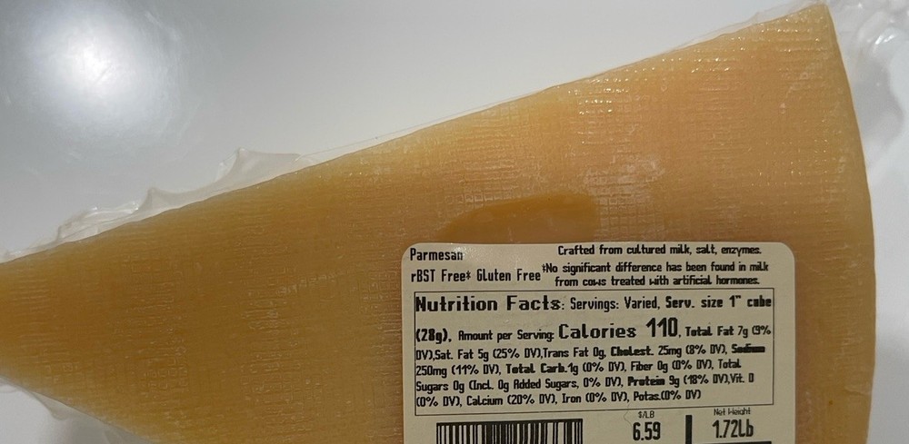 Belgioioso Parmesan aprox 1.7 lb