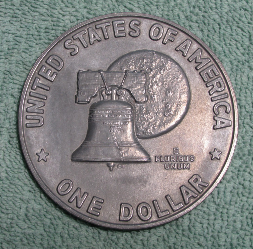 1976 Eisenhour Dollar 3” Diameter Novelty Coin