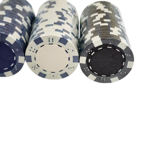New 100 Professional-grade authentic casino chips With Case