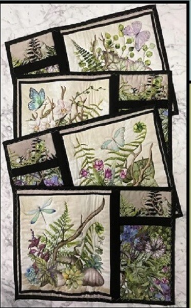 Let's Eat! Quilted Placemats Pattern