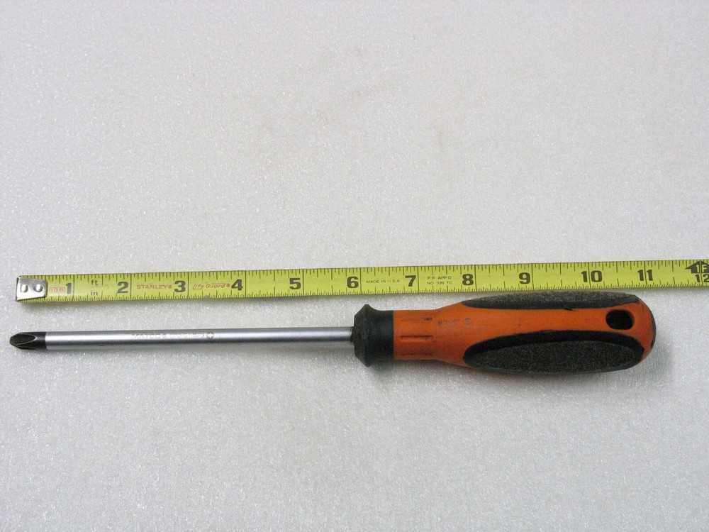 Matco Tools SPO/G106P3 #3 X 6” Phillips Screwdriver Orange Handle
