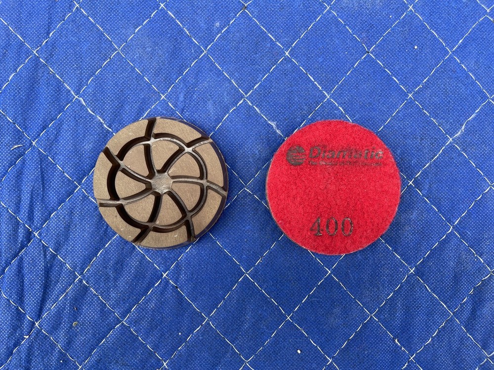 Diamatic Ceramic Bonded Diamonds Rubber Backet – 400 Grit