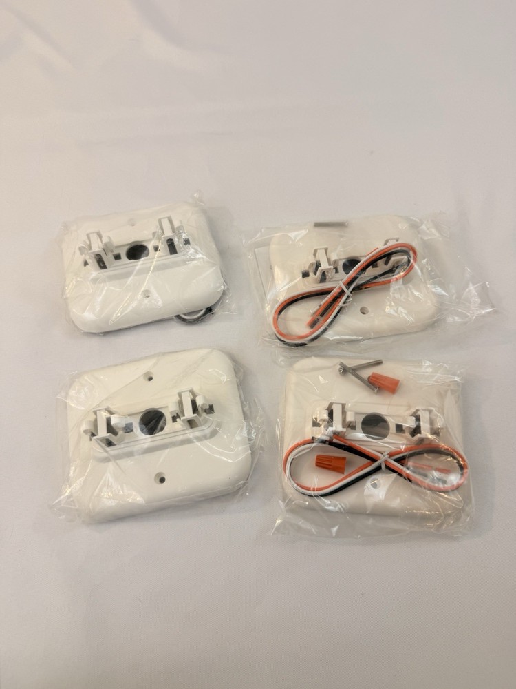 Emergency Exit Lighting Fixture Lamps Canopy & Mounting Hardware Included