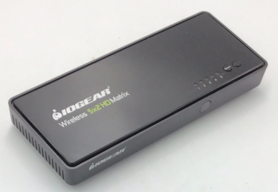 IOGEAR Wireless 5x2 HD Matrix Transmitter with Power Adapter.
