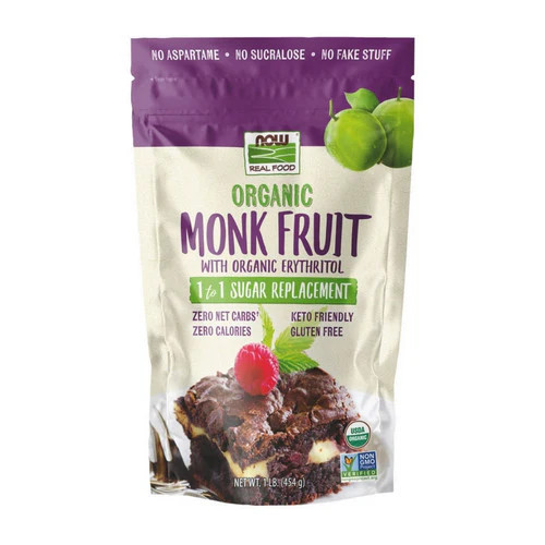 Organic Monk Fruit 1-to-1 Sugar Replacement 1 LB
