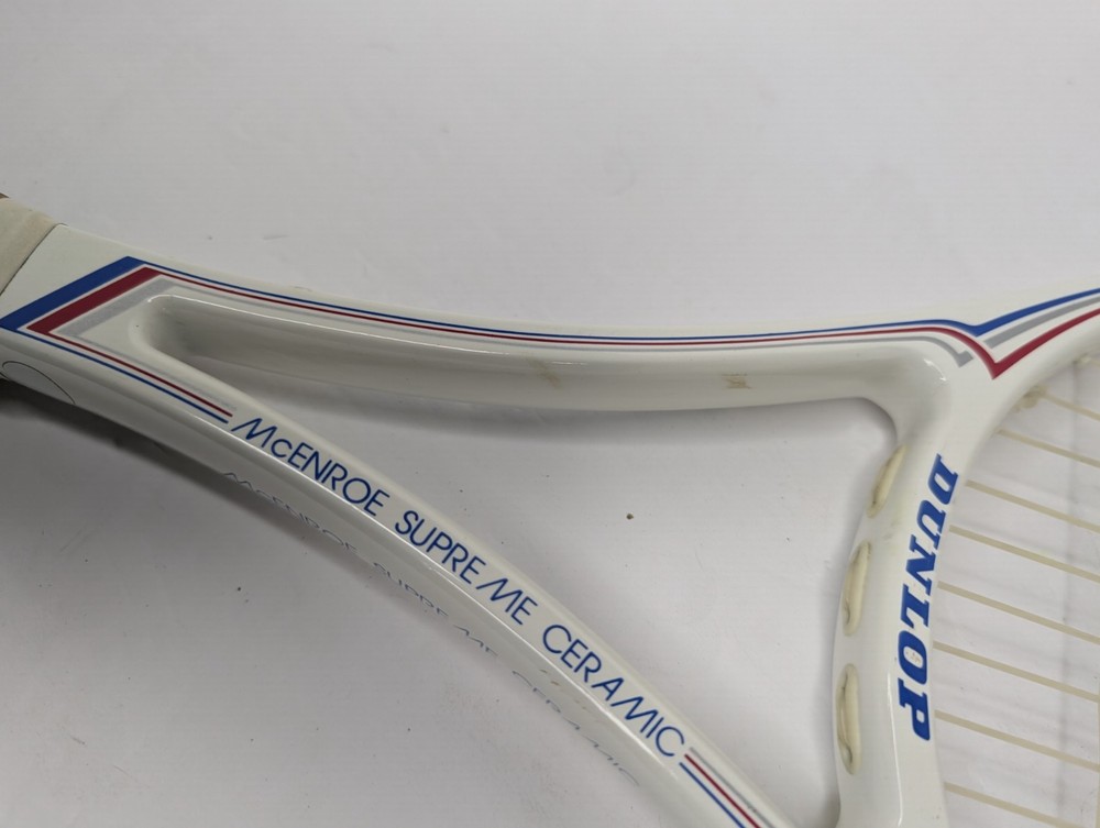 Dunlop McEnroe Supreme Ceramic Tennis Racket VTG