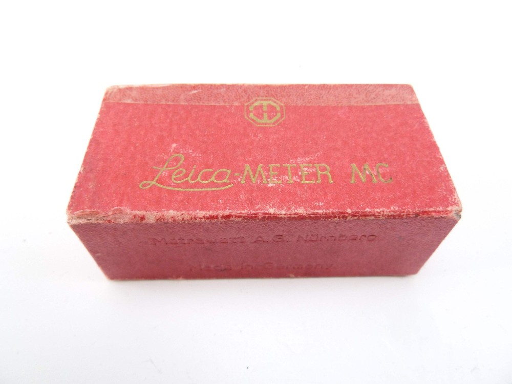Leica Light Meter MC in Original Red Box