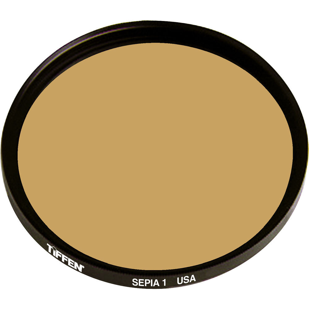 Tiffen 40.5mm Sepia Filter - 1 Density Solid Color Filter - ColorCore Technology