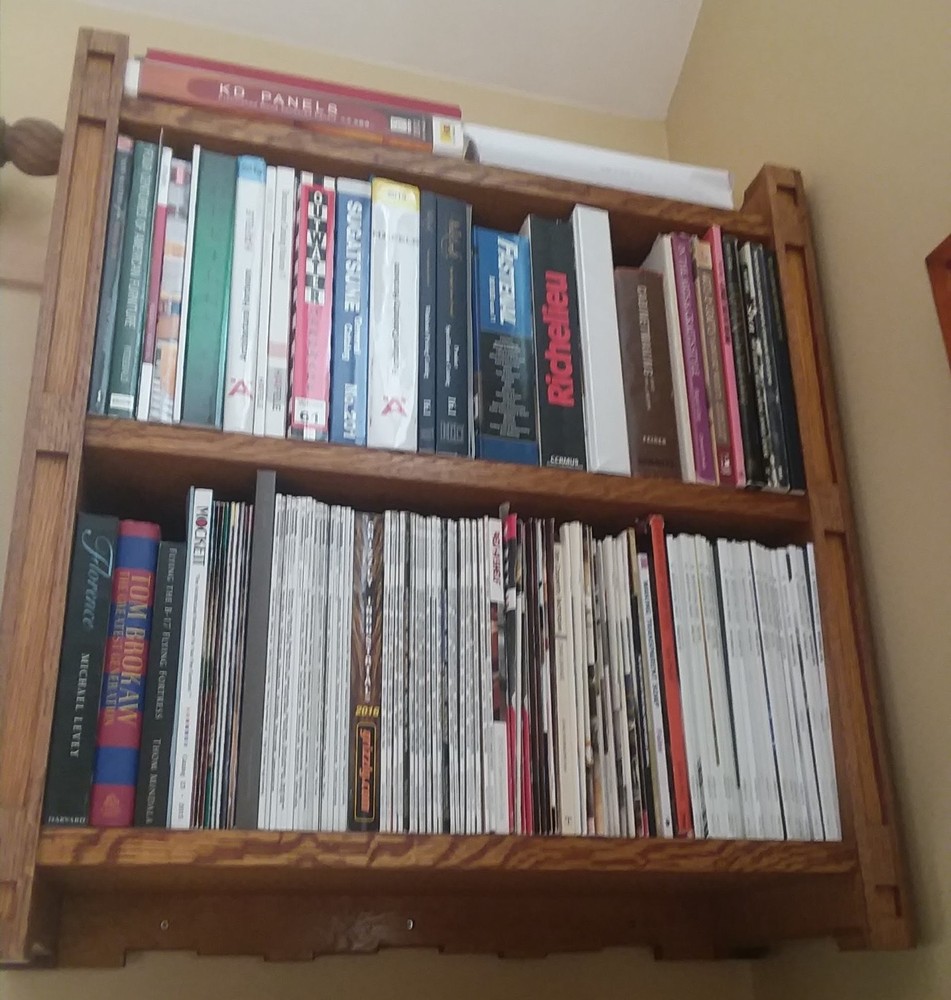New Arts & Crafts Wall Mounted Book Cases