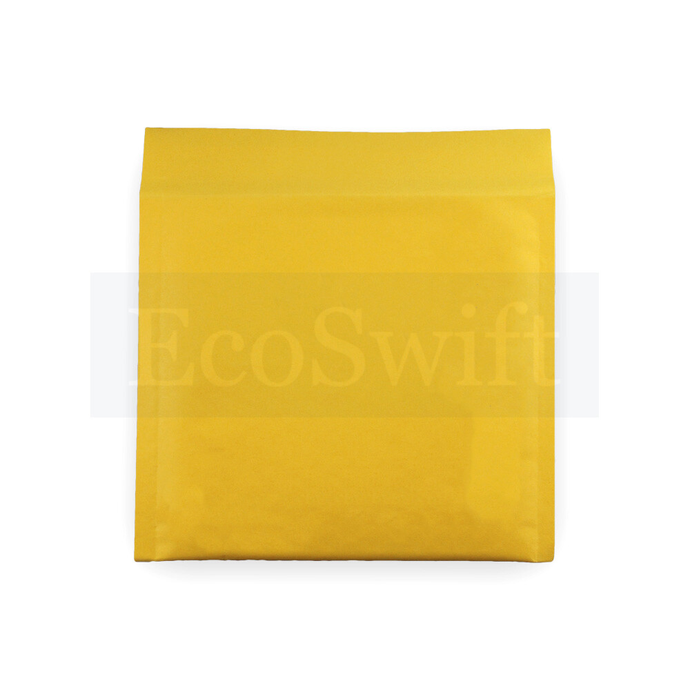 100 #CD 7.25 x 8 ECOSWIFT KRAFT BUBBLE MAILERS CD ROM ENVELOPES