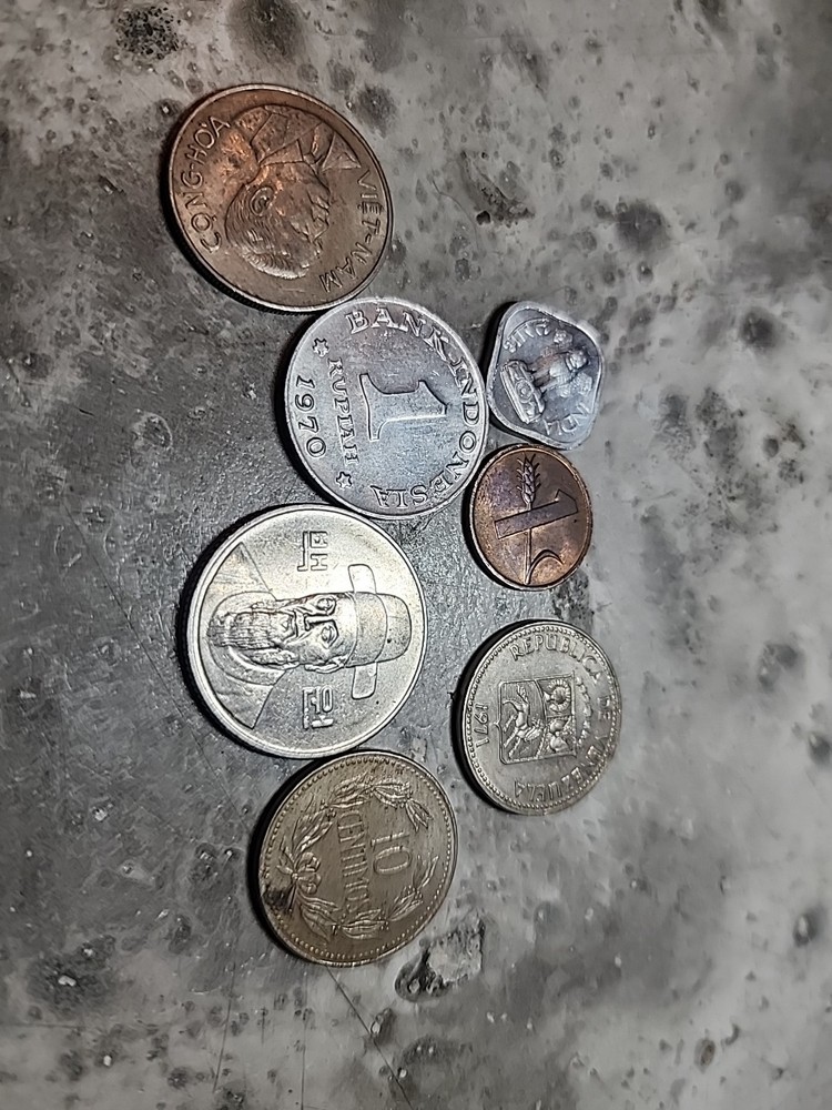 Lot Of Foreign Coins