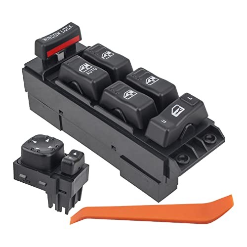 Kit Power Window Switch Front Driver Left Side Fits for Chevy Avalanche LH -
