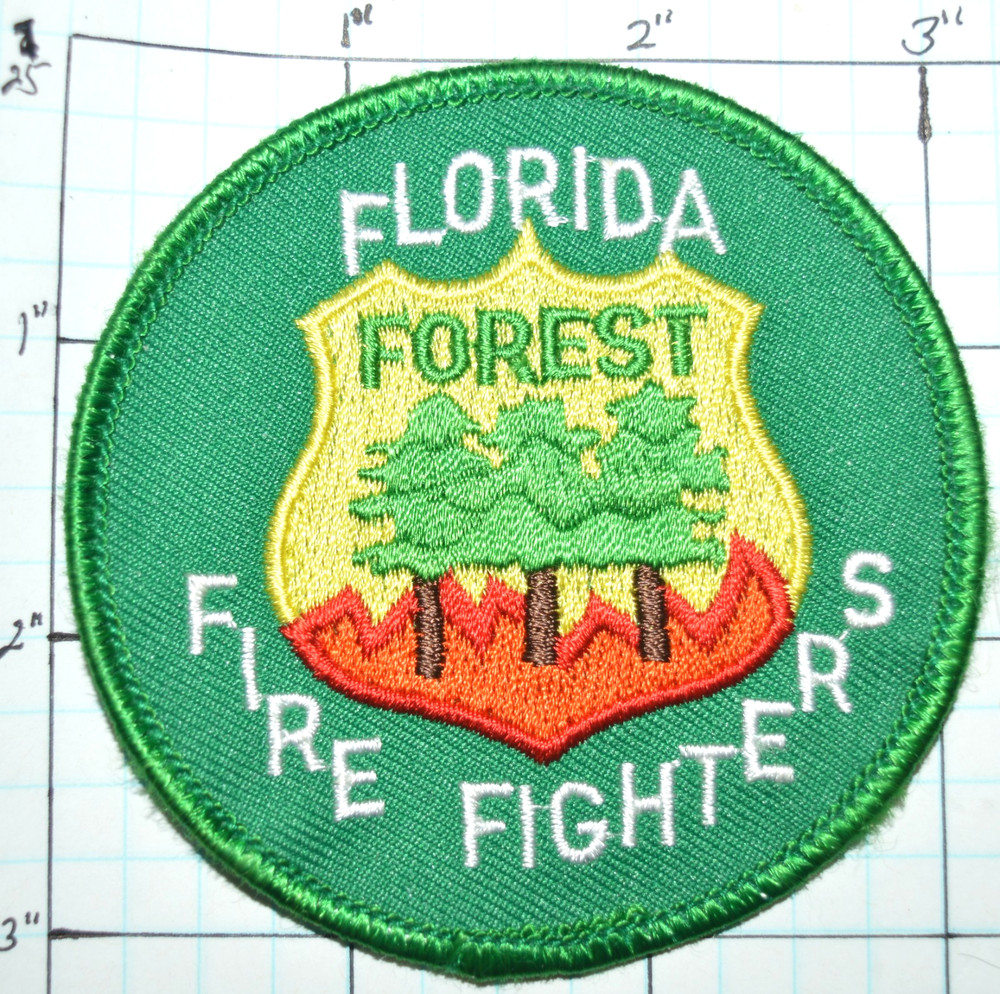 FLORIDA FOREST FIRE FIGHTERS WILDFIRE PATCH