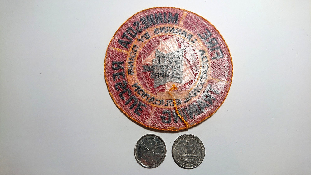Minnesota Fire Rescue Training Patch Badge Crest