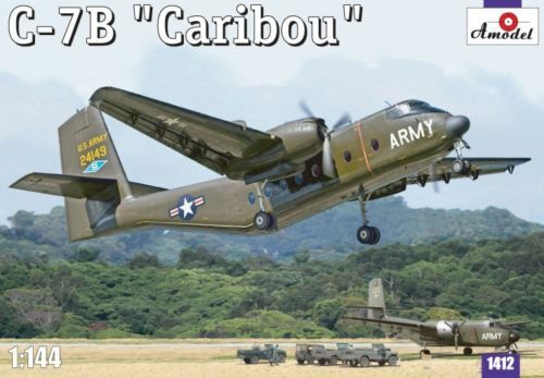 1/144 Amodel 1412 C-7B Caribou
