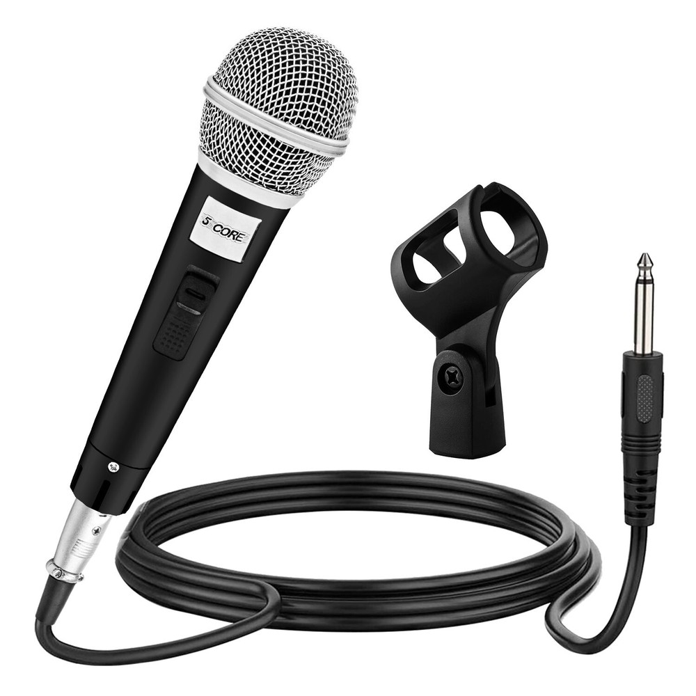 5Core Premium Vocal Dynamic Cardioid Handheld Microphone Unidirectional Mic