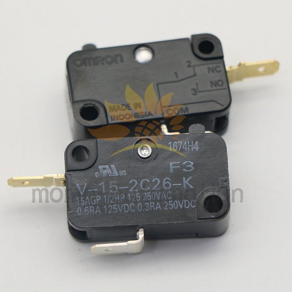 Omron V-15-2C26-K (F3) Micro Switch (2Pcs)