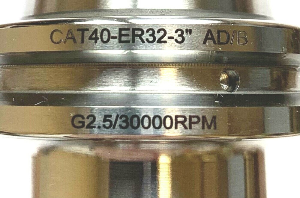 CAT40 ER32 COLLET CHUCK 3" PROJECTION DOMINATOR #40155